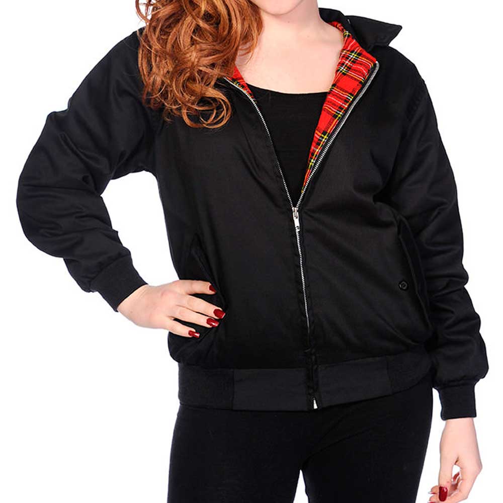 Banned - Harrington Jacket - Black